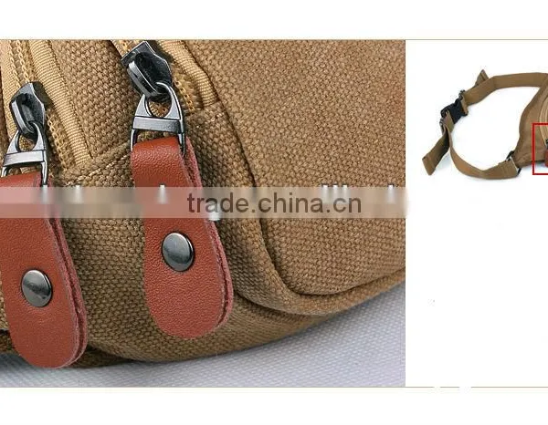 16oz Running Sport Canvas Waist Bag Waist Belt photo-6