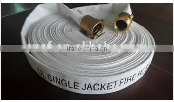 Synthetic Rubber Lined 40mm Single Jacket Fire Hose photo-2