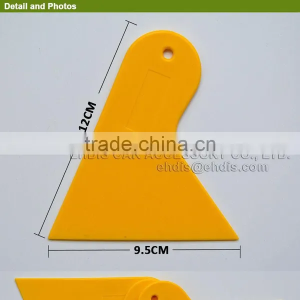 Triangle Scraping Wrap Paste Tools Small Squeegee for Car Window Film photo-2