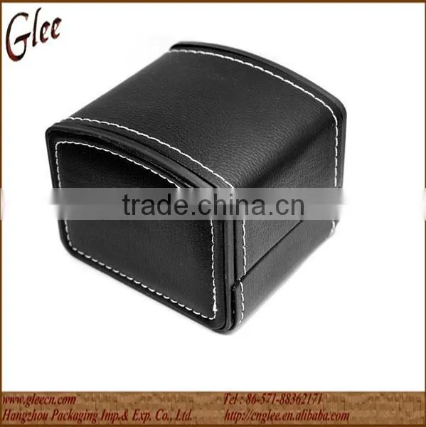 Personalized Leather Clamshell Watch Box photo-3