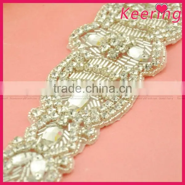 Rhinestone Appliques for Dress Belt photo-2