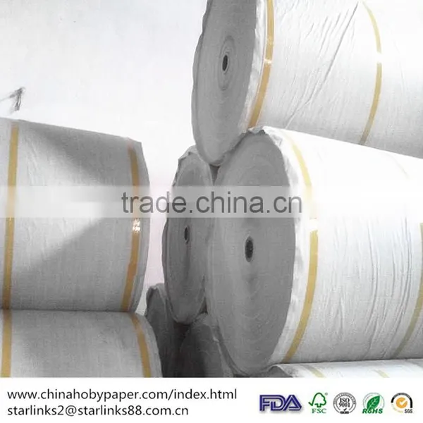 High Printing Quality 100% Recycled 55g White Newsprint Paper Price photo-2