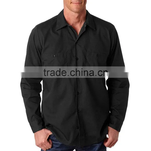 Custom Work Clothes Breathable Shirts American Workwear For Men photo-4