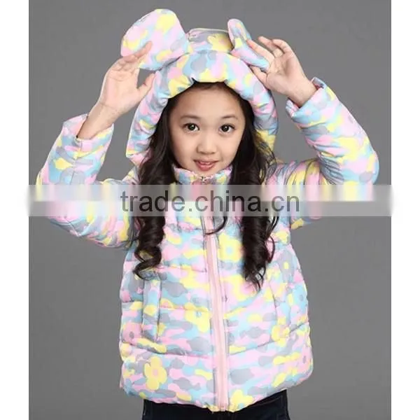 2015 Hgh Quality Outdoor Durable Camouflage Kid Padded Jacket photo-2