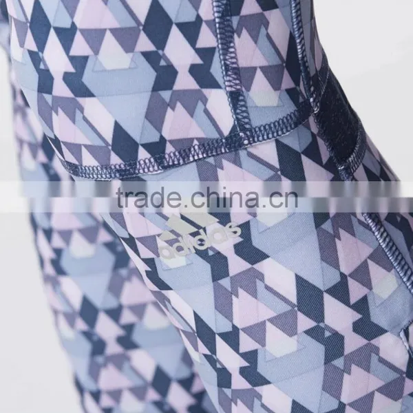 Custom Yoga Apparel Wholesale Printed Lleggings Cheap Womens Athletic Fitness Pants photo-4