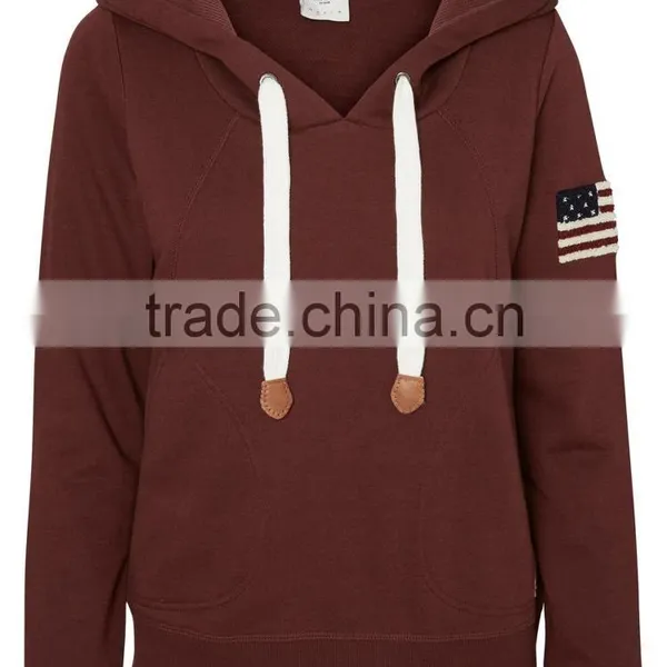 Costume Women Sweatshirt and Custom Sleeveless Hoodie Plain Girls Hoodies photo-3