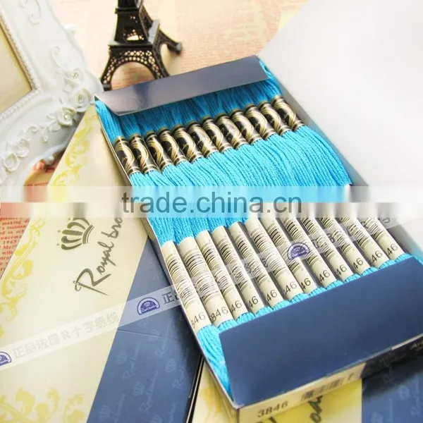 Cross Stitch Thread 100% Cotton Dmc Cross Stitch Material Dmc Thread photo-2