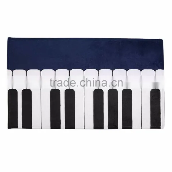 Personality Piano Carpet Bedroom Bedside Living Room Black And White Piano Children Pad Rug With Exquisite Handmade Wrapping photo-4