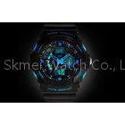 EL Backlight Multifunction Sport Watch 5 ATM , Man Digital Watch