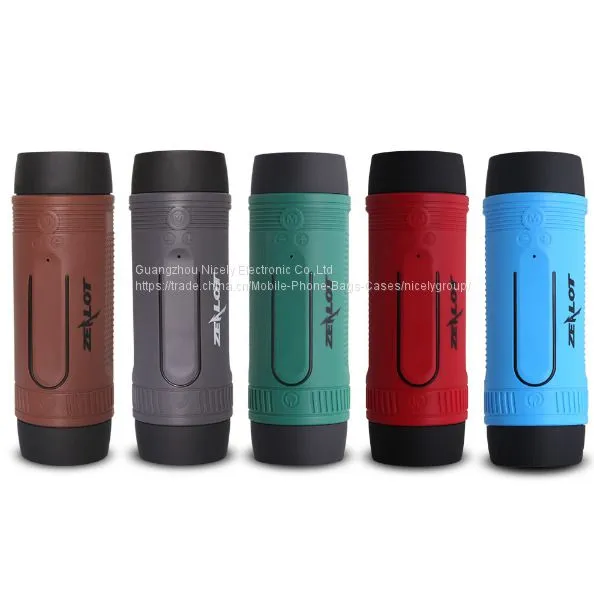 S1 Outdoor 4000mAh Power Bank Bicycle Portable Subwoofer Bass Speaker LED Light +Bike Mount+Carabine photo-4