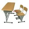 Sell School Furniture (student Desk and Chair)FT-0602 Adujustable Double Student Desk&Chair