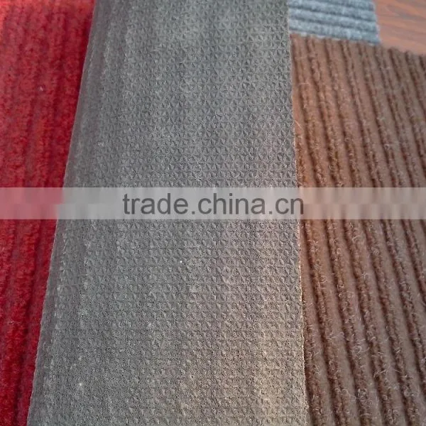 Red Gray Blue Green Color Plain Shaggy Stripe Jacquard Exhibition/Hotel 100% PE Carpet 1-4m Width photo-6