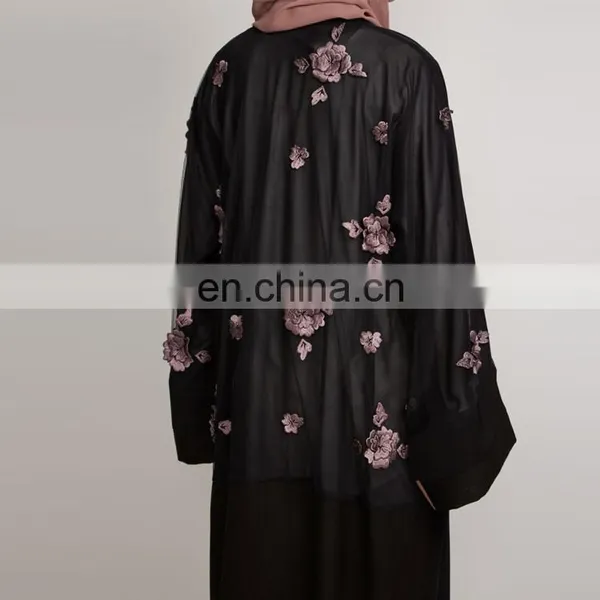 OEM Service Hot And New Style Rosella Jacket Open Dubai Abaya photo-5