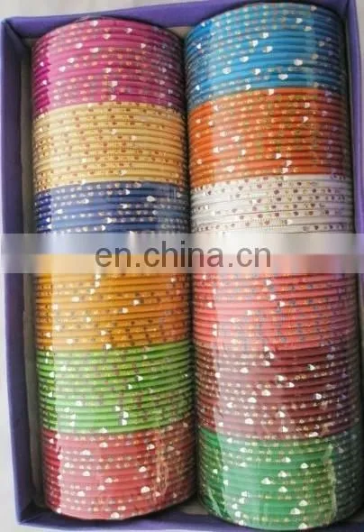 Wholesale Metal Bangles - Indian Party Wear Metal Bangle - Bollywood Style Metal Bangles photo-6