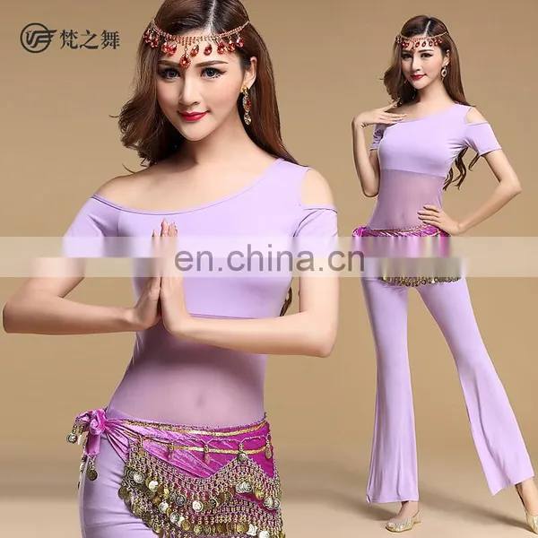 T-5123 High Modal Comfortable Fabric Adult Short Sleeve Bellydance Wear photo-2