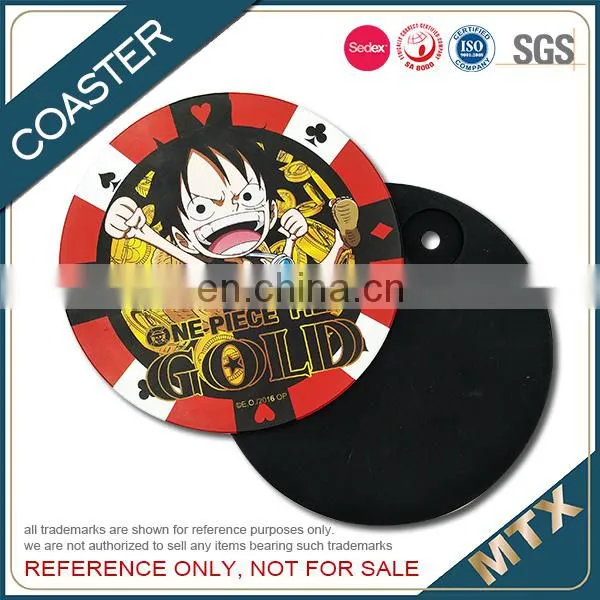 Customized Soft Pvc Cheap Beer Custom Coasters photo-6