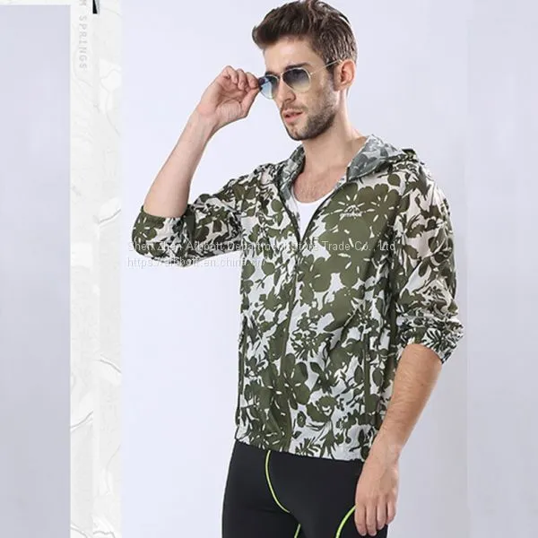 Custom New Version Man Sunproof Chinlon Skin Clothes photo-5