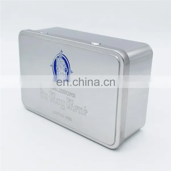 Cookie Biscuit Tin Box /empty Airtight Tin Can With 4c Printing photo-3