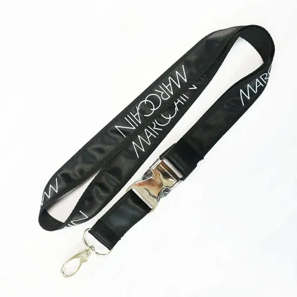 Wholesale Personalized Cheap Double Sided Layer Silk Screen Printing Lanyard Promotional Bright Color Printed Lanyard photo-3