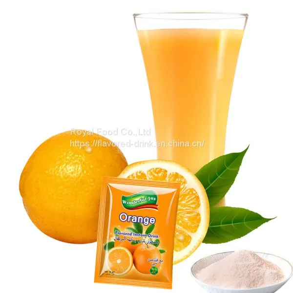 Orange Flavored Instant Drink Powder photo-3