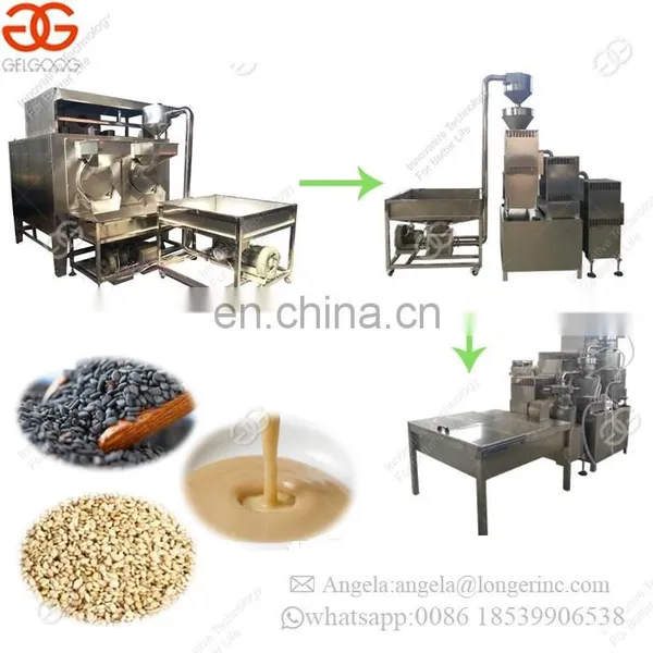 Easy Operate Energy Saving Automatic Shea Peanut Butter Making Machine Tahini Tomato Sesame Paste Processing Line Price photo-2
