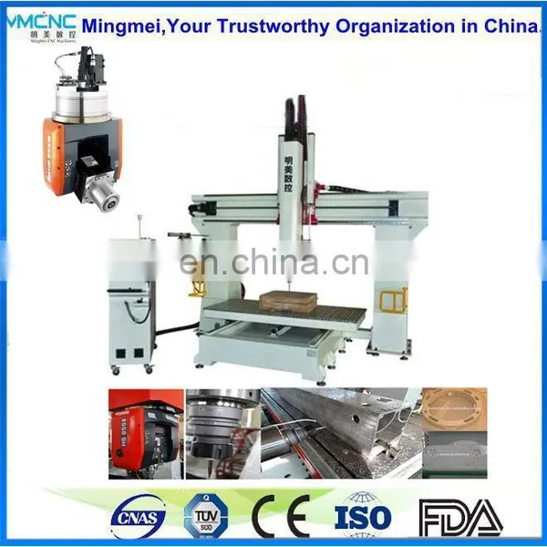 Gantry Plastic Steel and Aluminum Milling 5 Axis Cnc Machine With Good Price photo-2