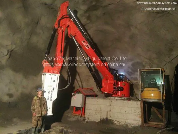 Stationary Booms Rockbreaking System photo-3