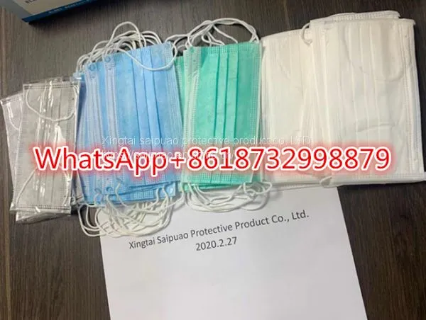 3 Ply Non Woven Surgical Face Mask ,Dust Resistant Disposable Face Mask Shawz0925@163.com