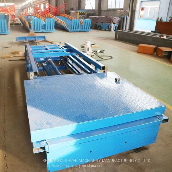 SevenLift 3 Ton One Floor Stationary Manual Hydraulic Cargo Goods Lift photo-3