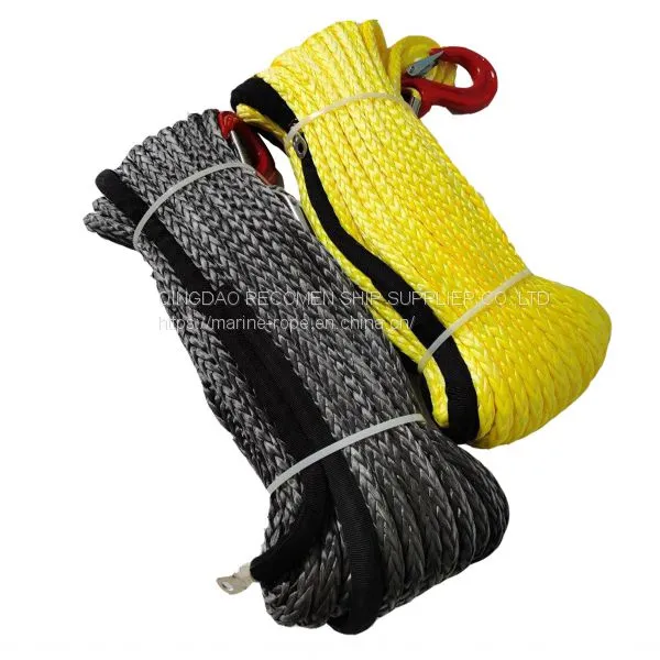 Recomen High Strength 30kn Capacity Electric Rope Winch Rope Hand Winch Wite Rope Winch photo-3