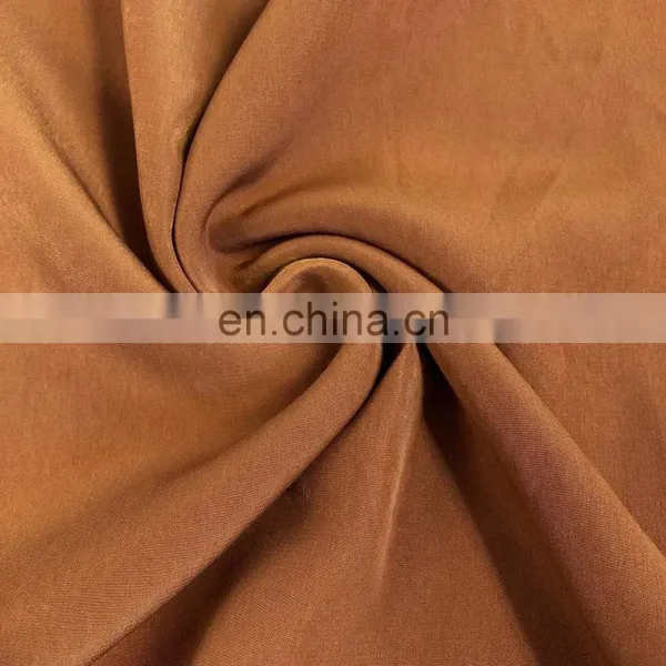 Factory Supplier Plain Polyester Peach Skin Microfiber Fabric photo-6