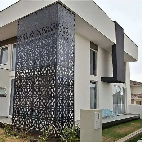 Hollow Aluminum Veneer Manufacturers Selling Aluminum Panel Curtain Wall Punching Specification Customization photo-3