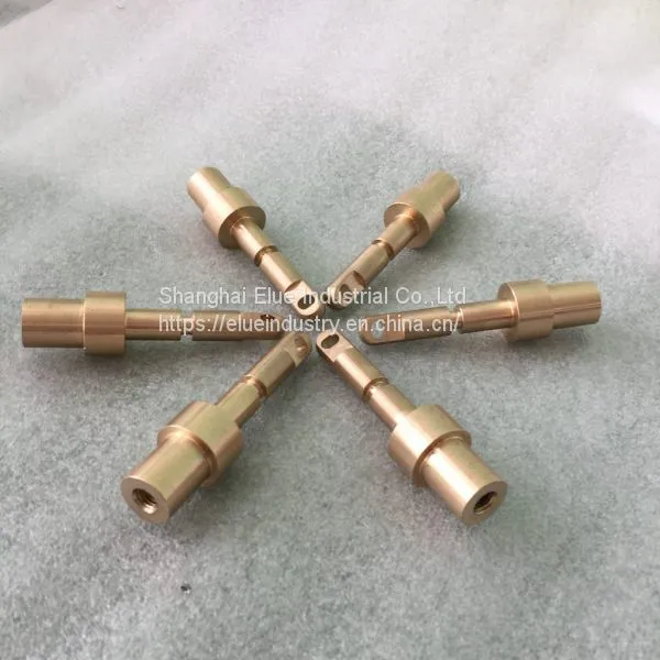 Customized Heat Treatment Bronze Metal Turning Machined Parts photo-3