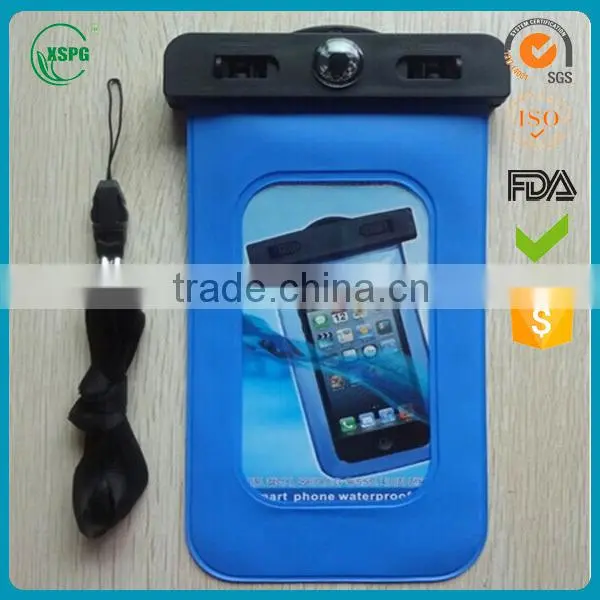 Hot Sale OEM Simple Design 5.5 Inch Mobile Phone Case PVC Waterproof Bag for Swimming photo-3