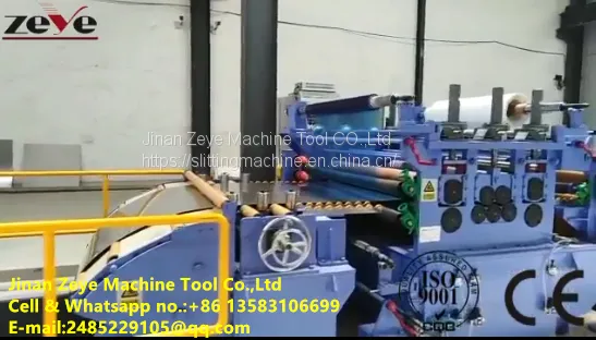 CNC Hydraulic Cut To Length Line ZCL-2X1600 photo-2