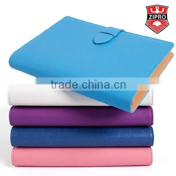 Colorful PU Leather Buckles Notebook Western Leather Notebook Leather Bound Notebook Logo Leather Notebook photo-3