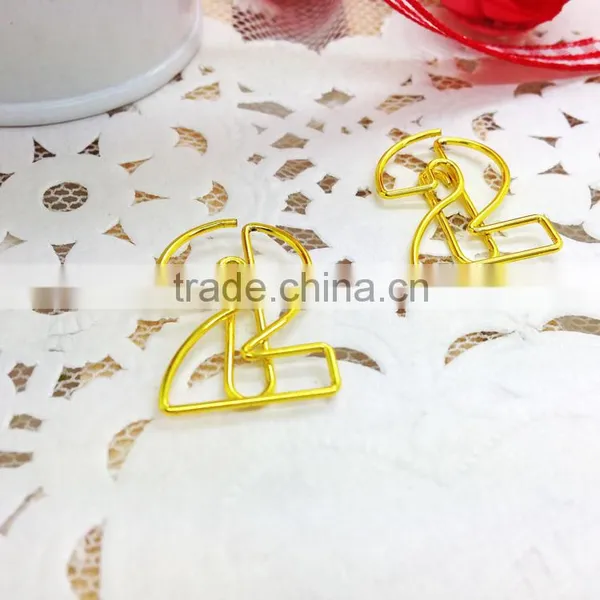 Responsibled Factory Customized Stationery Paper Clip Number Shape photo-5
