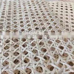 Best Sell Product Synthetic Weaving Mesh Rattan Cane Webbing Roll Wholesale Competitive Price Standard Size Open for Decoration photo-5