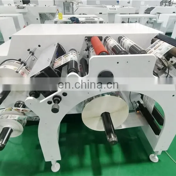 UTS370S High Speed Self Adhesive Label Sticker Cutter Rewinding Machine Price With Turret photo-2