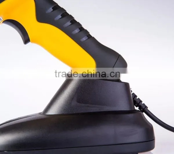 RD - 6870W Wireless Waterproof Handheld Laser USB Barcode Bar Code Scanner Scan Gun With Base Memory photo-2