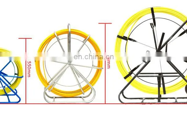 13mm x 305m Fibreglass Fish Conduit Cable Push Rod Detectable Duct Rodder photo-3