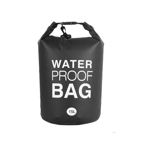 15L Outdoor Rolling-Top Waterproof Dry Tube Bag for Water Sports photo-5