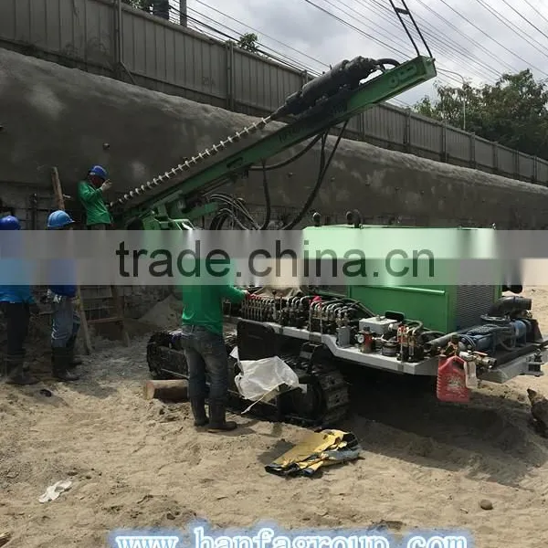 Easy to Operate, Mining Drilling Rig, HF140Y Crawler Drill Rig photo-5