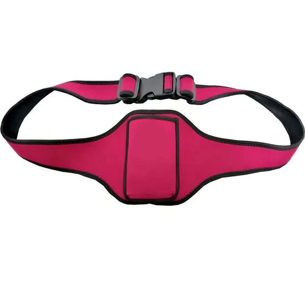 Wholesale Waterproof Fitness Fanny Pack Adjustable Running Belt Hiking Sports Neoprene Waist Bag photo-3