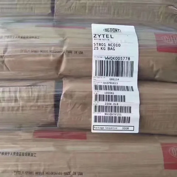 Nylon 66 Polymer Manufacturing Raw Material DuPont PA66 101L/70g33L Nc010 photo-4