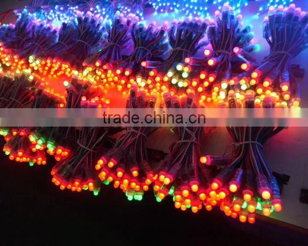 Decorative12mm and 9mm Led String With Factory Price Emitting Beautiful Pixel Color photo-3