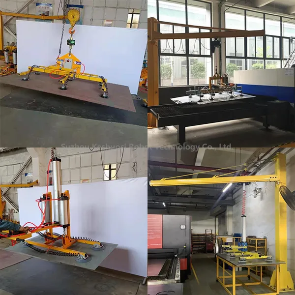 Vacuum Pneumatic Lifting Machine Stainless Steel Plate Suction Cup Hoisting Glass Manipulator Lifting Suction Cups photo-5