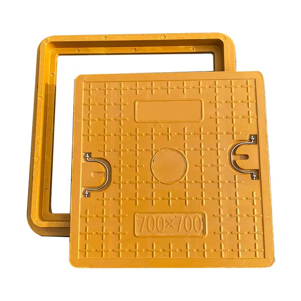 Fiberglass Reinforced Composite Manhole Cover - 500x500mm photo-3