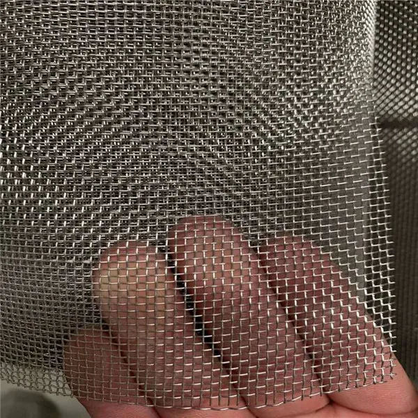 Manufacturer SUS 304 316 316L 100 200 400 Mesh Metal Woven Wire Mesh photo-3