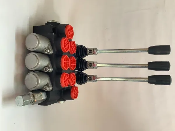 Hydraulic Directional Control Valve Block 40L/min 1-6 Spools Ways Valve P40 P80 Hydraulic Monoblock Directional Control Valve photo-3